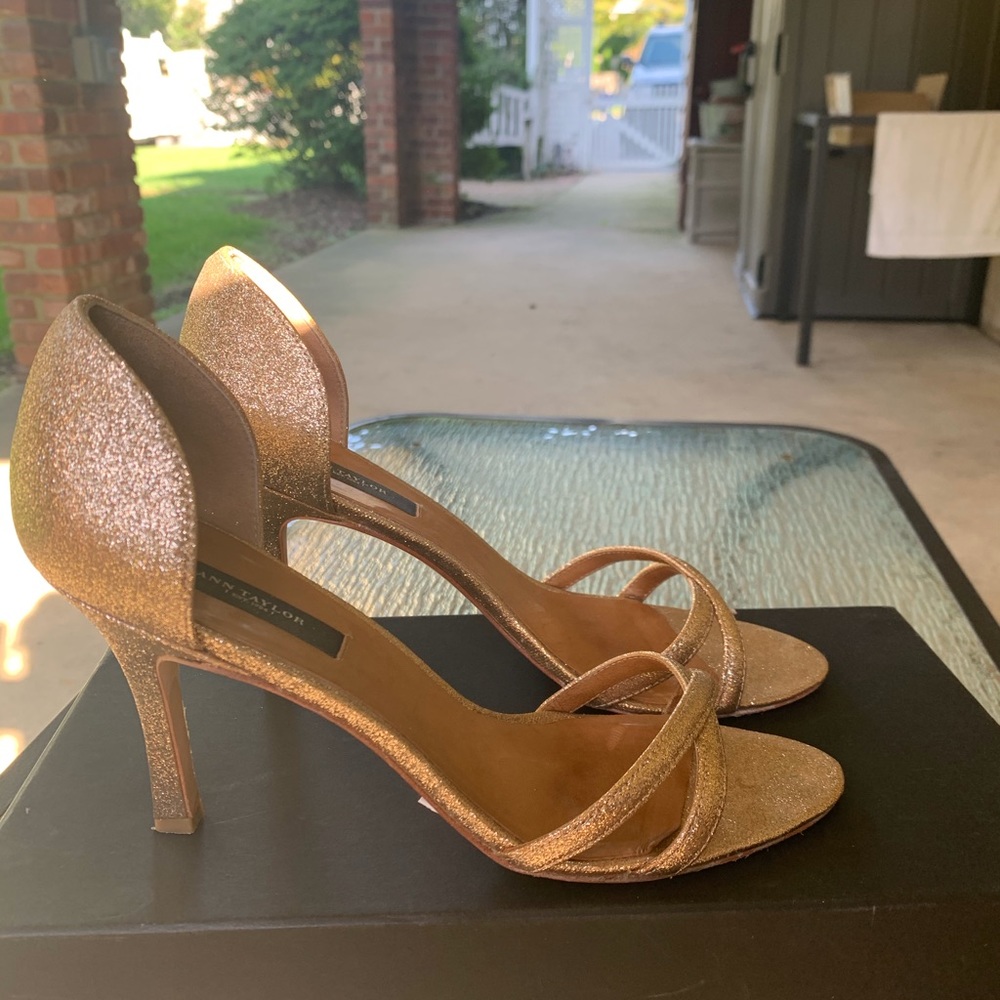 Ann Taylor Open Toe Pumps